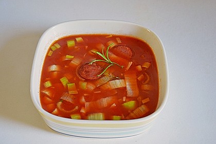 Tomatensuppe Diabolo