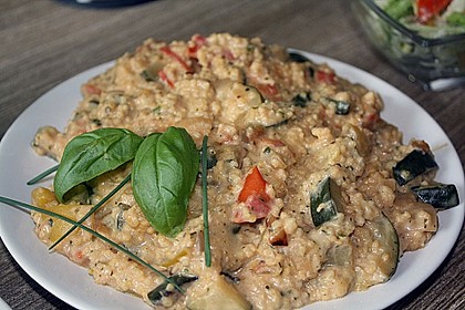 Gem&uuml;se-Kr&auml;uter-Pfanne mit Hirse 1