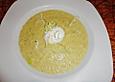 Lauch-Zitronensuppe mit Majoran