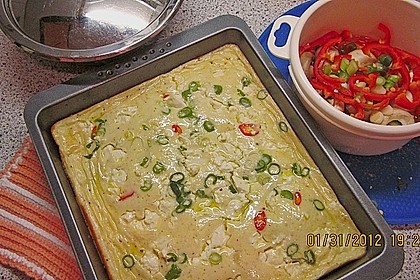 Vegetarischer Schafskäse-Fladen 6