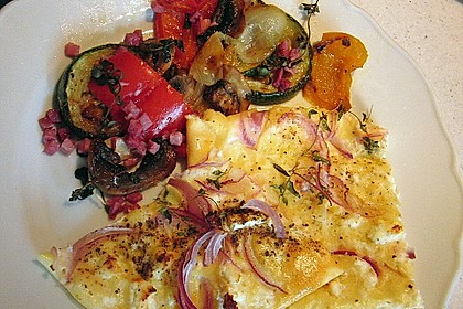 Vegetarischer Schafskäse-Fladen 9