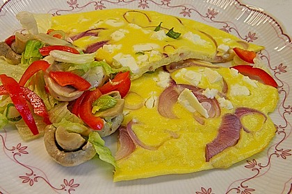 Vegetarischer Schafskäse-Fladen 3