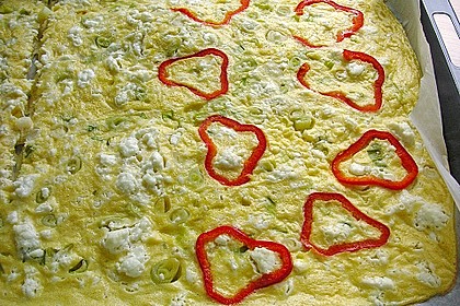 Vegetarischer Schafskäse-Fladen 11
