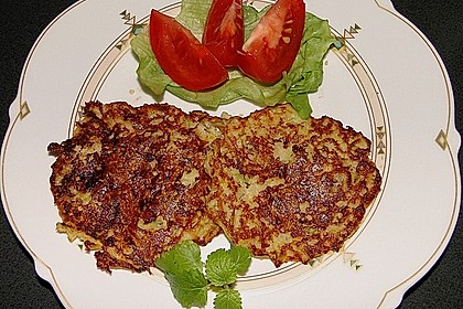 Zucchinik&uuml;chlein mit Joghurt-Dip 1