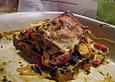 K&uuml;rbis-Mangold-Lasagne mit Ziegenk&auml;sebechamel