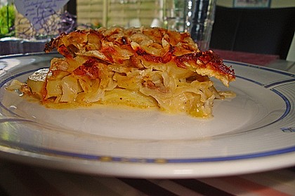 Gyrosauflauf mit Wei&szlig;kohl