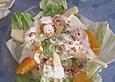 Eisberg-Orangen Salat