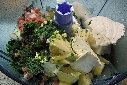 Rettich-Schinken-Tatar auf Bauernbrot 1