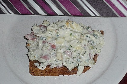 Rettich-Schinken-Tatar auf Bauernbrot 4