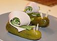 Gurken-Schnecke