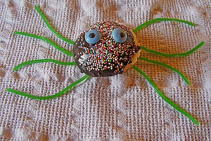 Spinnenmuffins für Halloween 36