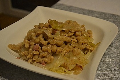 Weißkraut-Spätzle 3