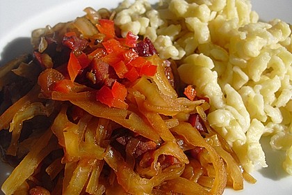 Weißkraut-Spätzle 4