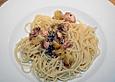 Spaghetti mit marinierten Lachsw&uuml;rfeln und Salzzitronen