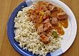 Puten-Zwiebel-Gulasch