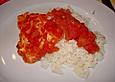 Fischfilet in Tomatensauce