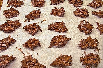 Pralinen: Weihnachtliche Schokosplitter
