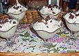 Kirschbecher mit Eierlik&ouml;rcreme