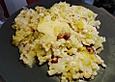 Gerstenpfanne mit Lauch, Haseln&uuml;ssen und K&auml;se