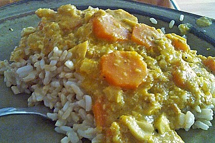 Cashew-Möhren-Kokos Curry 5