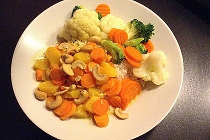 Cashew-Möhren-Kokos Curry 6