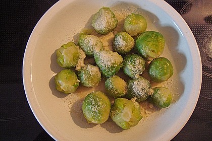 Rosenkohl mit Parmesan 2