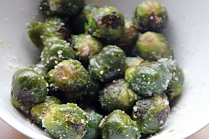Rosenkohl mit Parmesan 3