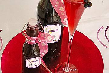 Selbstgemachter Cassis