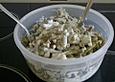 Gr&uuml;ner Bohnensalat mit Schmand-Dressing