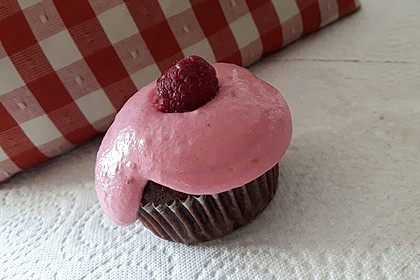 Schoko-küsst-Himbeer Cupcakes 65