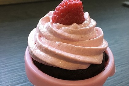 Schoko-küsst-Himbeer Cupcakes 6