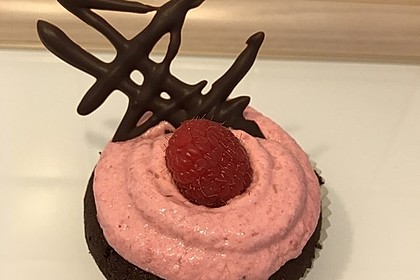 Schoko-küsst-Himbeer Cupcakes 71