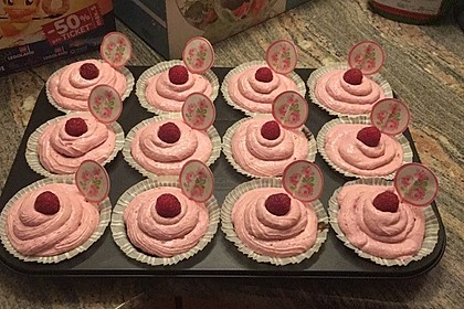 Schoko-küsst-Himbeer Cupcakes 15