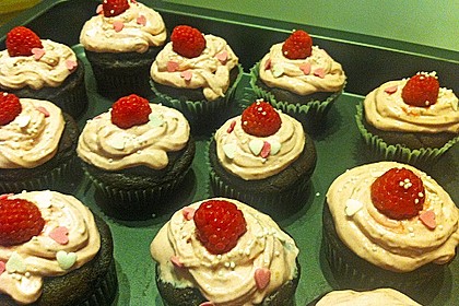 Schoko-küsst-Himbeer Cupcakes 99