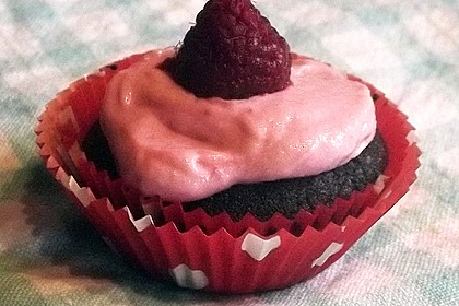 Schoko-küsst-Himbeer Cupcakes 102