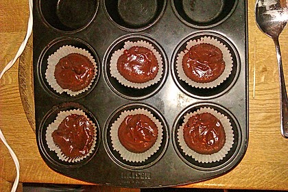 Schoko-küsst-Himbeer Cupcakes 98