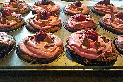 Schoko-küsst-Himbeer Cupcakes 88