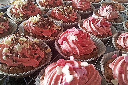 Schoko-küsst-Himbeer Cupcakes 42