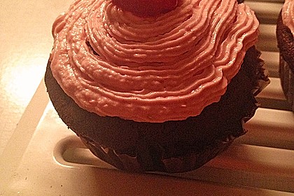 Schoko-küsst-Himbeer Cupcakes 77