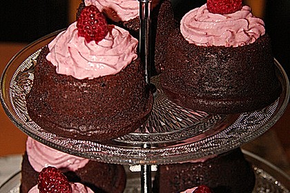 Schoko-küsst-Himbeer Cupcakes 76