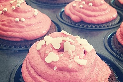 Schoko-küsst-Himbeer Cupcakes 36