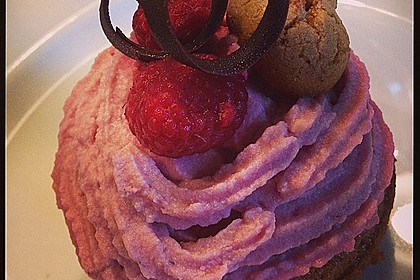 Schoko-küsst-Himbeer Cupcakes 56
