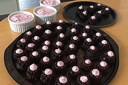 Schoko-küsst-Himbeer Cupcakes 72