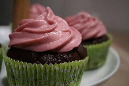 Schoko-küsst-Himbeer Cupcakes 23