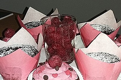 Schoko-küsst-Himbeer Cupcakes 103