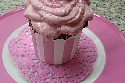 Schoko-küsst-Himbeer Cupcakes 45