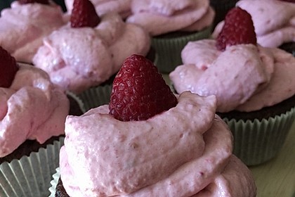 Schoko-küsst-Himbeer Cupcakes 79
