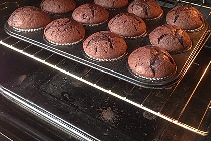 Schoko-küsst-Himbeer Cupcakes 58