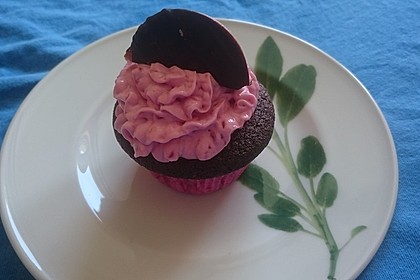 Schoko-küsst-Himbeer Cupcakes 53