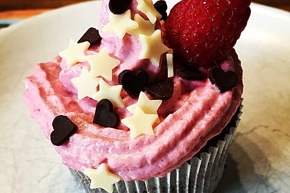 Schoko-küsst-Himbeer Cupcakes 67